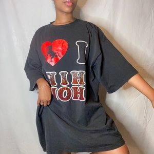 90’s Hip-Hop Graphic rhinestone T-Shirt